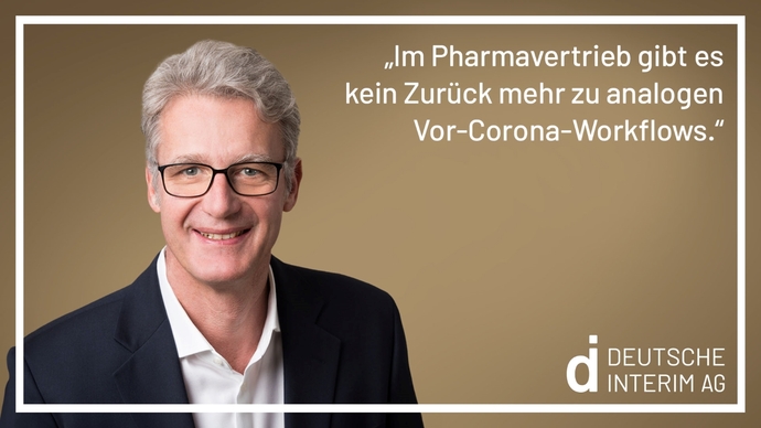 Das Bild zeigt den auf Pharma-Marketing spezialisierten Interim Manager.