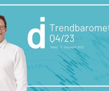 CEO Tilo Ferrari stellt das di-Trendbarometer für Q4 2023 vor