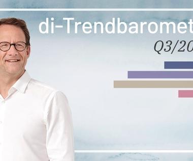 CEO Tilo Ferrari stellt das aktuelle di-Trendbarometer vor