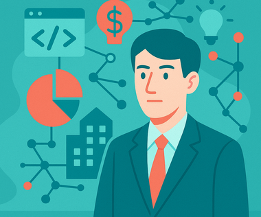 M&A-Beratung: Die Grafik zeigt einen M&A-Berater.