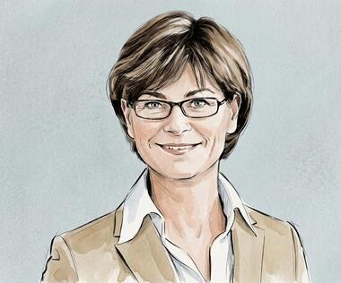 Eine Managerin für Personalentwicklung und Coaching-Expertin
