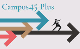 Campus45-Plus erleichtert den Einstieg ins Interim Management und unterstützt bei der Vermarktung.