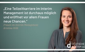 Kristina Willi sieht viele Chancen für junge Interim Managerinnen.