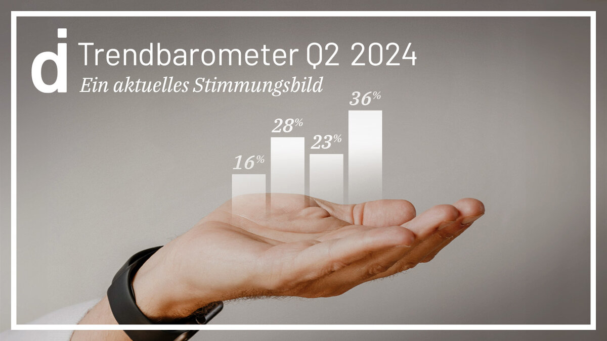 Das di-Trendbarometer für Q2 2024 hält einige Überraschungen bereit.