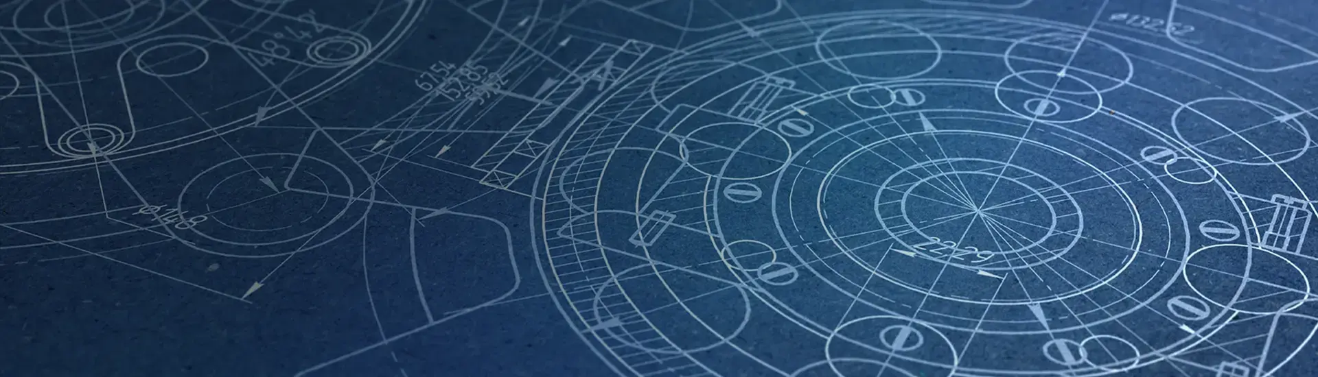 Interim Management Maschinenbau: Das Bild zeigt eine Konstruktionszeichnung.