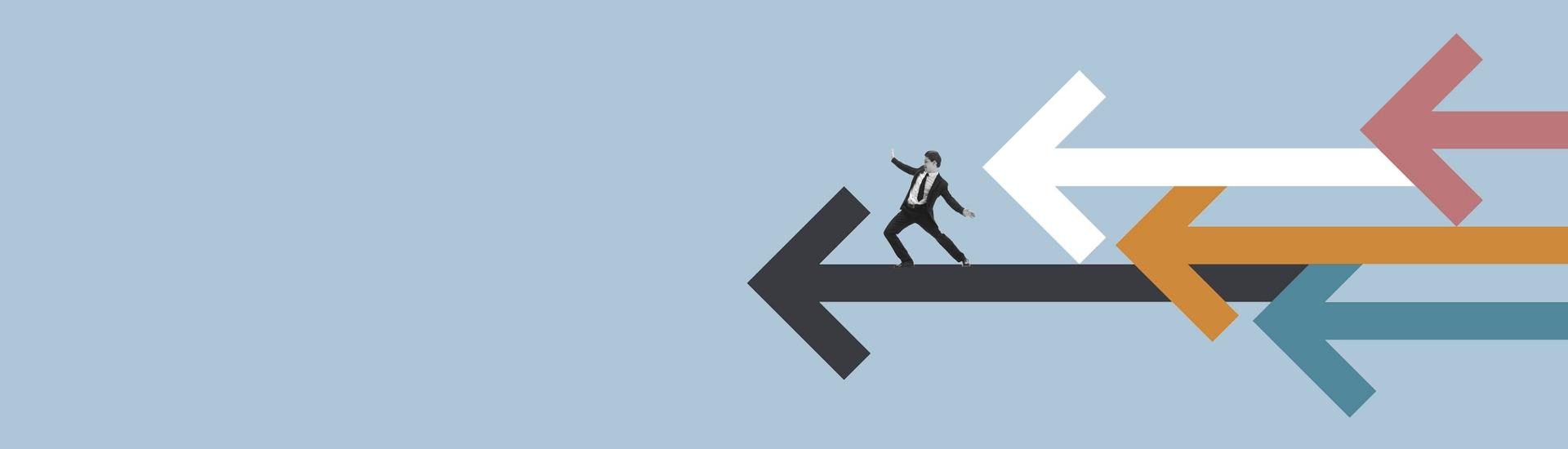 Symbolbild für den erfolgreichen Einstieg ins Interim Management