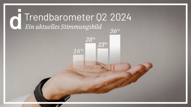 Das di-Trendbarometer für Q2 2024 hält einige Überraschungen bereit.