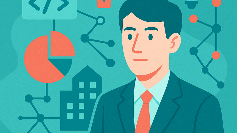 M&A-Beratung: Die Grafik zeigt einen M&A-Berater.