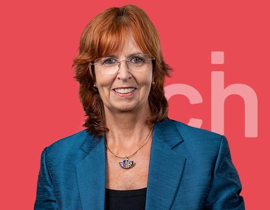 Eine Finanzexpertin für den internationalen deutschen Mittelstand.