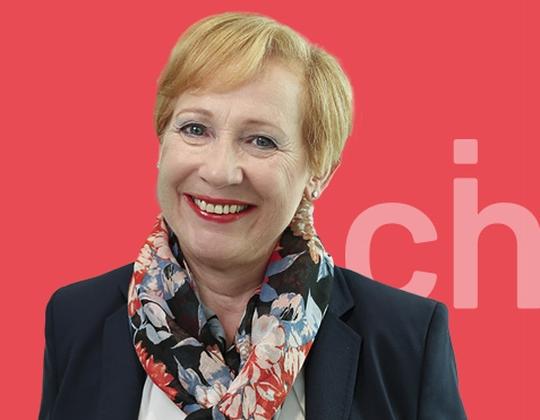 Eine Supply Chain-Managerin.