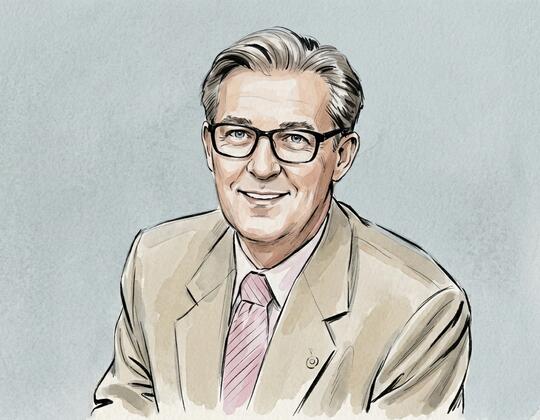 Ein international erfahrener Executive.