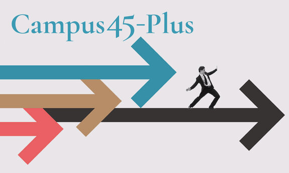 Campus45-Plus erleichtert den Einstieg ins Interim Management und unterstützt bei der Vermarktung.